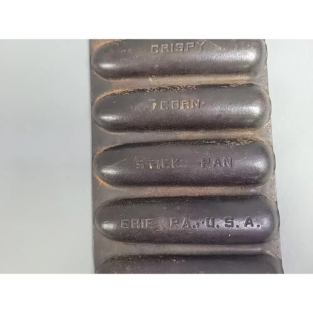 Vintage Griswold No 273 Cast Iron Crispy Corn Bread Stick Pan Erie PA